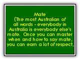 How to speak Australian