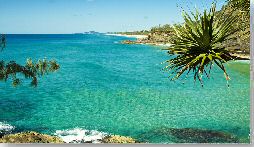 Coolum  on the Sunshine Coast  for holiday travel.